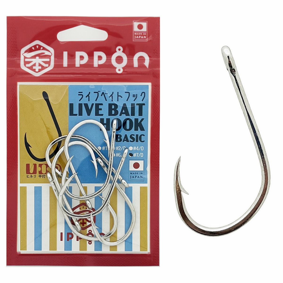 IPPON　-LIVE BAIT HOOK-