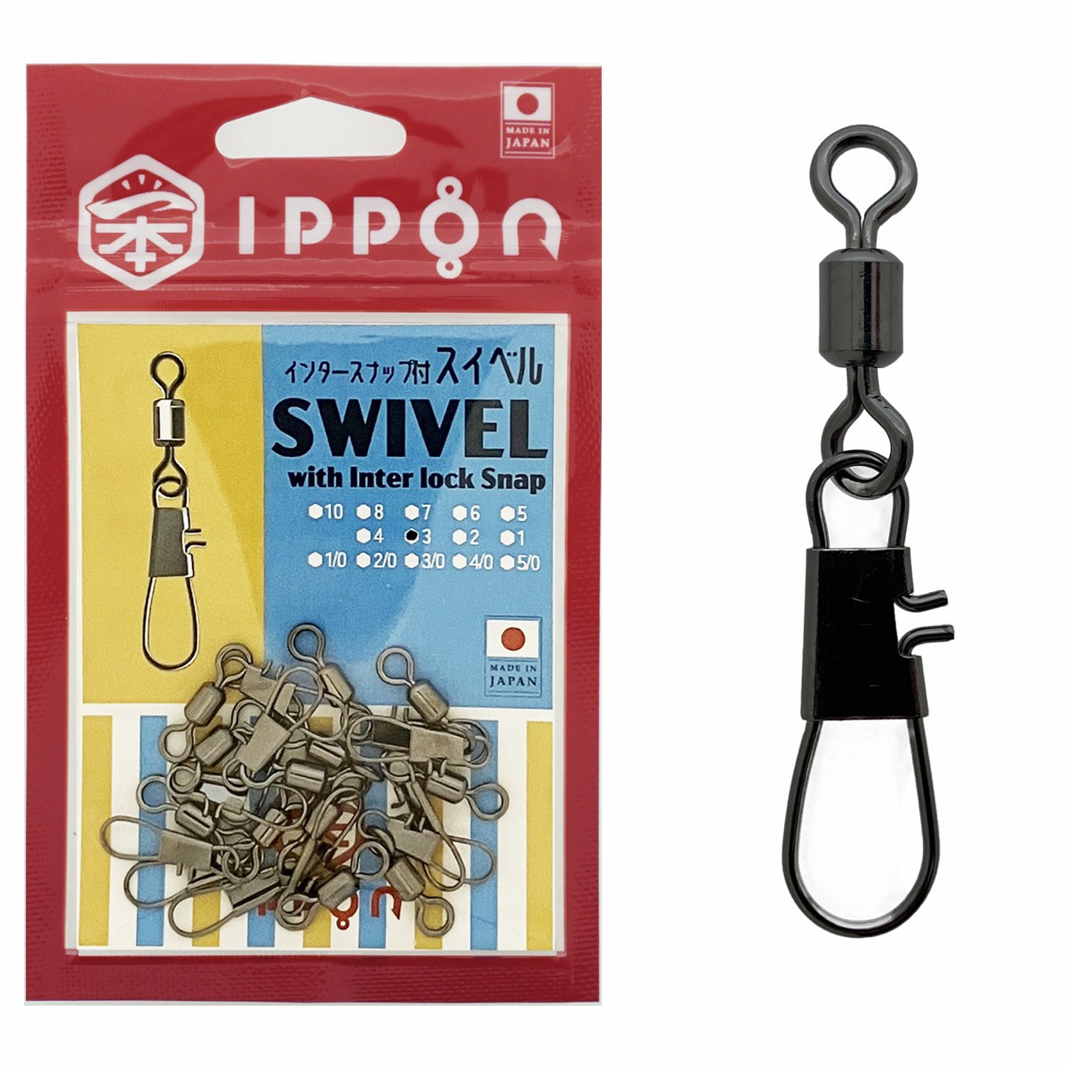 IPPON　-SWIVEL with Inter lock Snap-